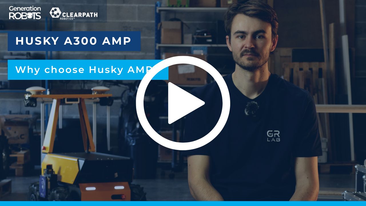 Husky A300 AMP: interview with Mathis.G, robotics engineer​