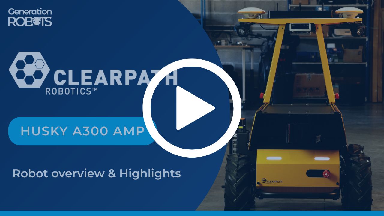 Husky A300 AMP: Robot overview & highlights​