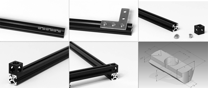 Come si assemblano i blocchi di giunzione per la tua costruzione MakerBeam