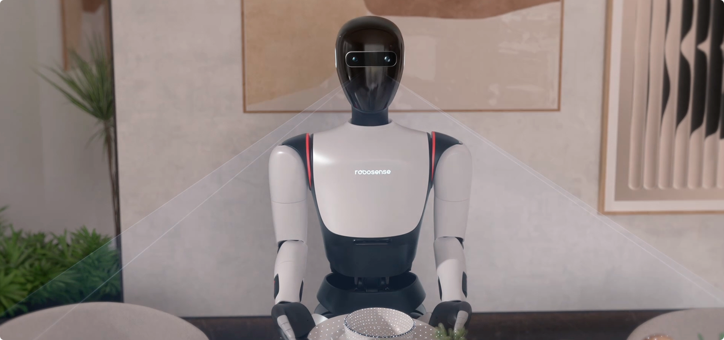 Caméra de profondeur Robosense AC2 pour robots humanoides